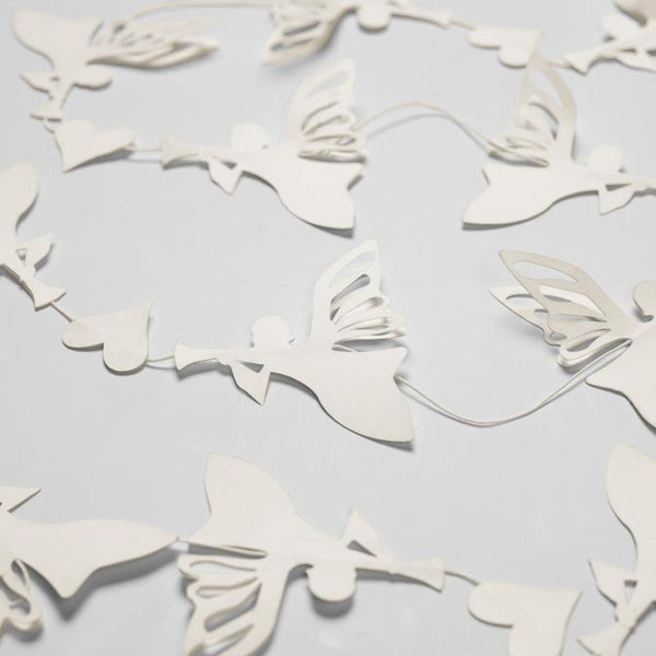 Broste Nostalgia Angel Garland Off White