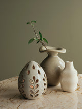 Broste Egga Ceramic Hurricane Sand