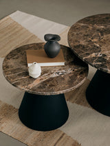 Broste Cornelia Stoneware Vase Set of 3 Matt White