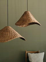Broste Nori Rattan Lampshade Ø53 x H31 cm