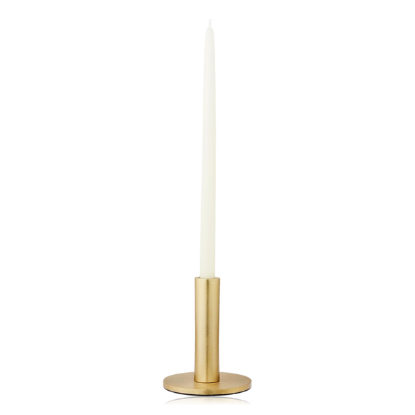 Broste Maro Brass Finish Candle Holder Small