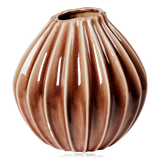 Broste Ceramic Wide Vase Fawn Large