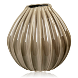 Broste Ceramic Wide Vase Rainy Day Large