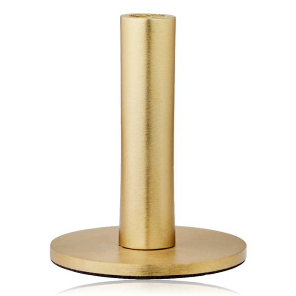 Broste Maro Brass Finish Candle Holder Small