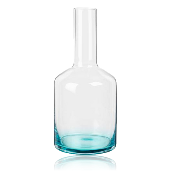 Broste Hue Mouthblown Glass Carafe Turquoise