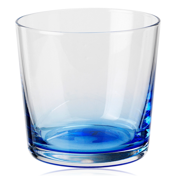 Broste Hue Mouthblown Glass Tumbler Blue