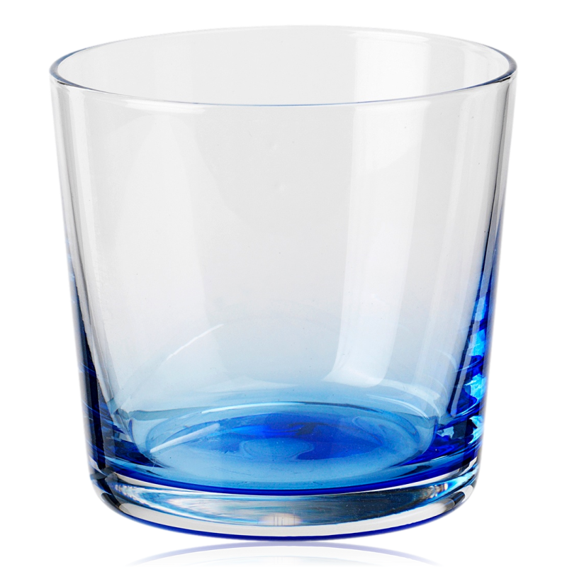 Broste Hue Mouthblown Glass Tumbler Blue