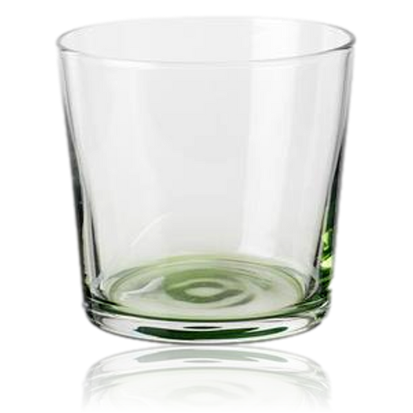 Broste Hue Mouthblown Glass Tumbler Green