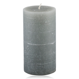 Broste Rustic Pillar Candle 7x13.5cm Grey