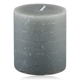 Broste Rustic Pillar Candle 10x11cm Grey