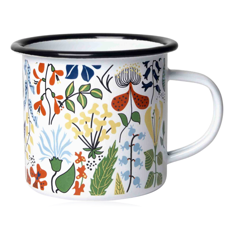 Pluto Stig Lindberg Enamel Mug Hermarium