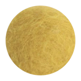 Gry & Sif Felt Flower Ball Ø3cm Pale Yellow