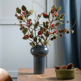 Gry & Sif Holly Branch With Red Berries Large