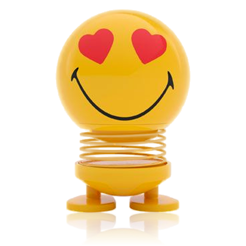 Hoptimist Bumble Smiley Love Yellow Small