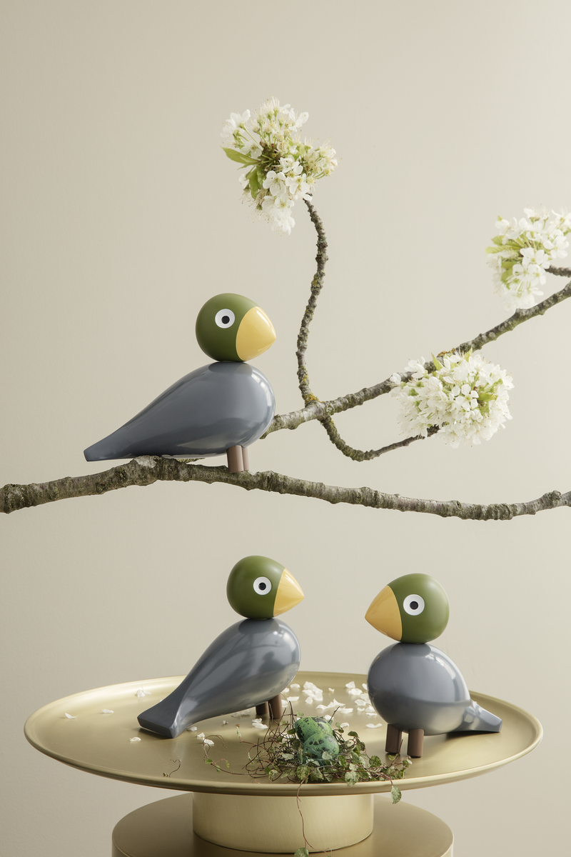Kay Bojesen Songbird Nightingale Aqua