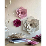 Lovi 15cm Flower Wall Decoration Pink