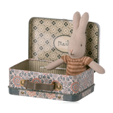 Maileg Micro Rabbit In Suitcase Brown