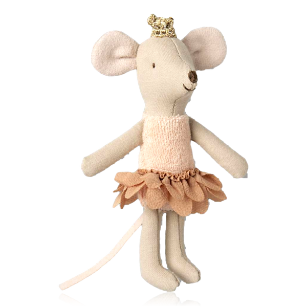 Maileg Little Sister Princess Mouse In Matchbox