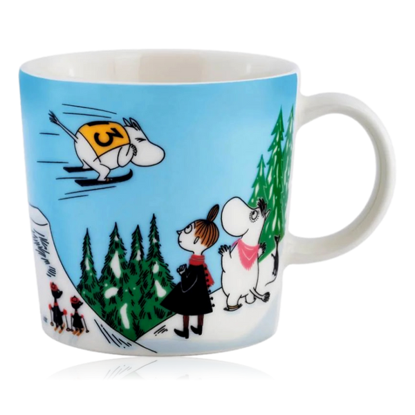 Arabia Moomin Mug Ski Jumping Winter Special 2024