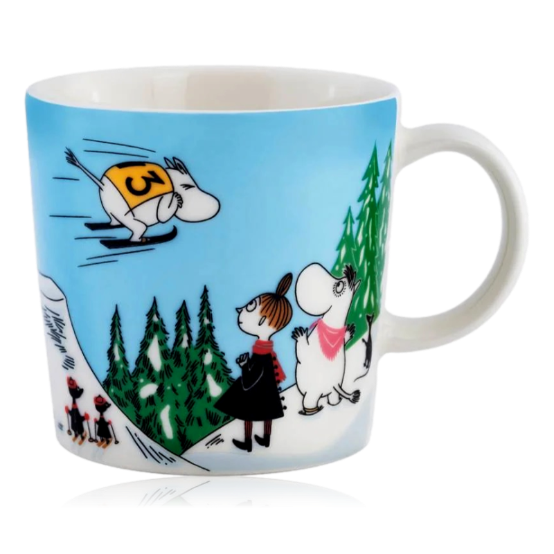 Arabia Moomin Mug Ski Jumping Winter Special 2024