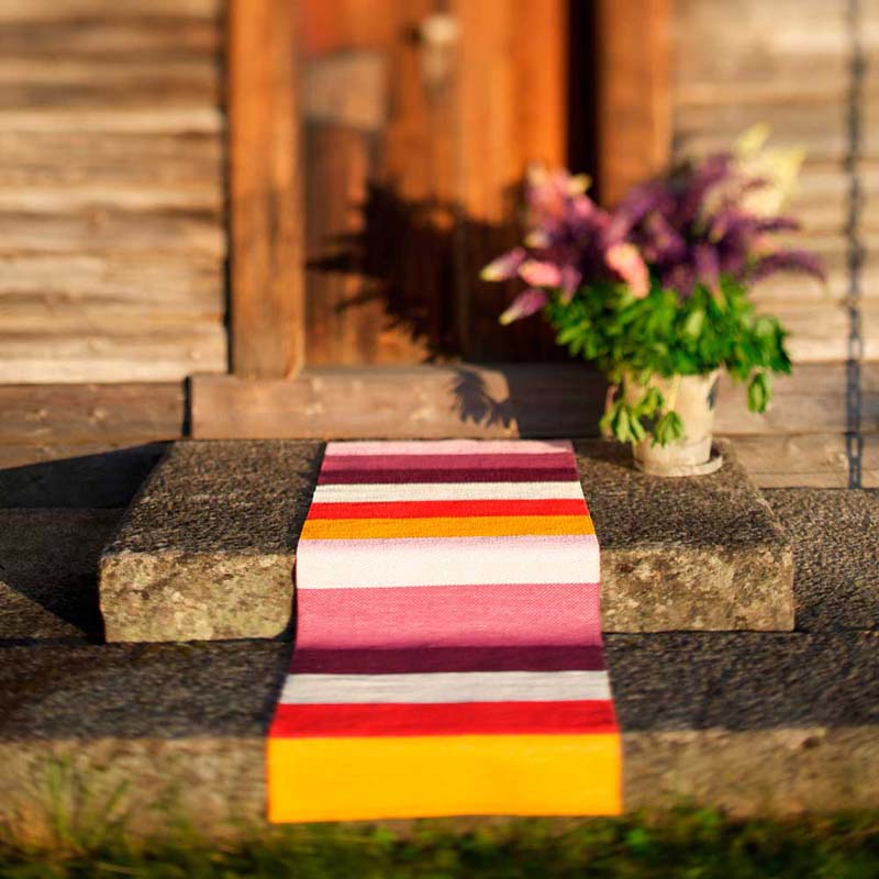 Pappelina Molly Rug Sunset 70 x 200cm