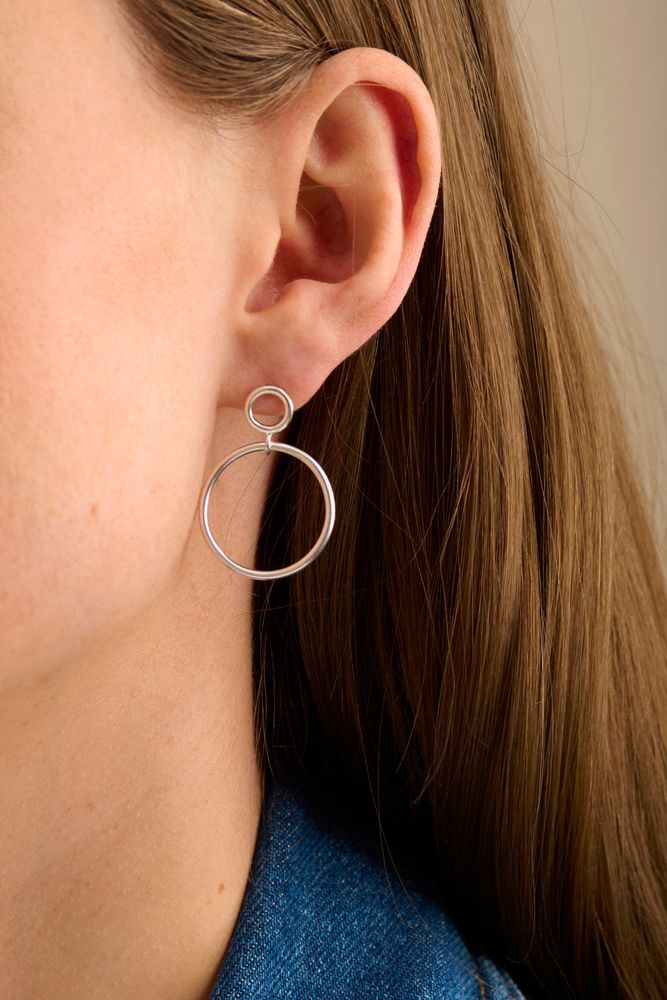 Pernille Corydon Globe Earrings Gold Plated