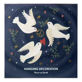 Pluto Hanging Decoration Peace On Earth Gold