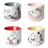 Pluto Set of 4 Ceramic Egg Cups Moomin Love