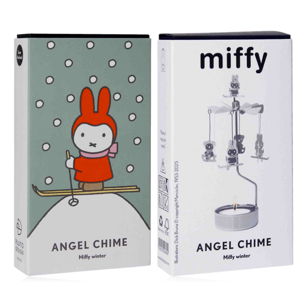 Pluto Rotary Candle Holder Miffy Winter Gold