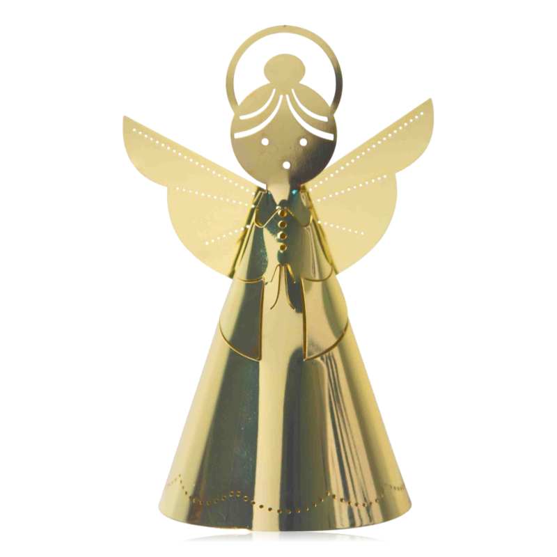Pluto Standing Decoration Singing Angel Large Gold