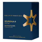 Skandinavisk Stjärna (Star) 200g Gold Symbol Scented Candle