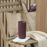 Stelton To Go Click Steel Cup Berry 0.4 Litre