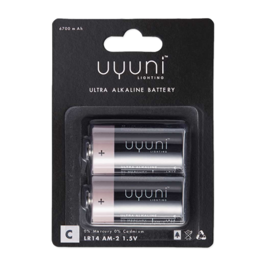 Uyuni Lighting C Batteries for LED Candles