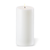 Uyuni Lighting LED Pillar Candle Nordic White 10.1 x 20cm