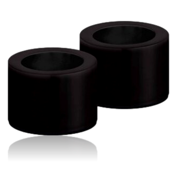 Uyuni Lighting Light Candle Holder Matte Black Set of 2