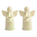 Uyuni LED Angel Candle Vanilla 9 x 12 cm Pack of Two