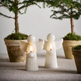 Uyuni LED Angel Candle Vanilla 9 x 12 cm Pack of Two