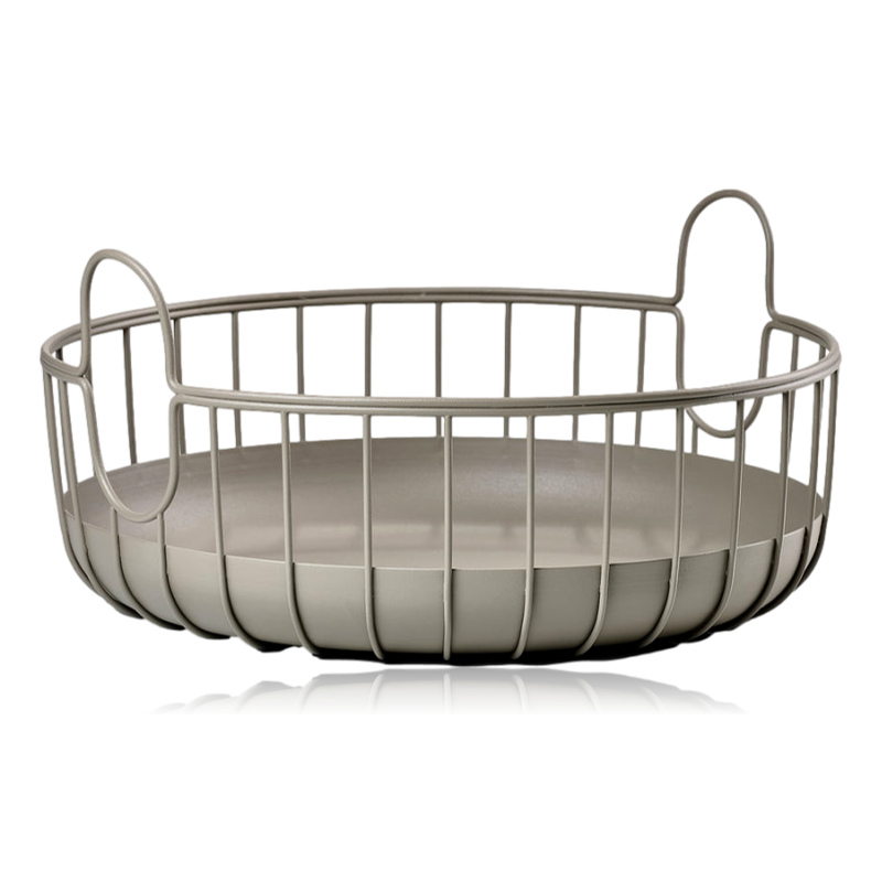 Zone Denmark Inu Basket Large Shallow Taupe