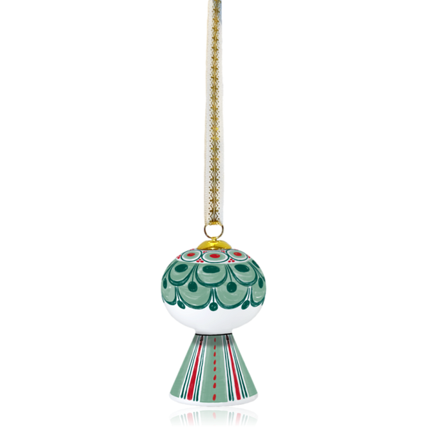 Bjørn Wiinblad Ceramic Eva Christmas Decoration Green