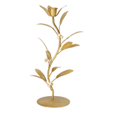 Broste Brass Mistletoe Candle Holder 25 cm