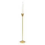 Large-sized brass Ria candle holder from Broste Copenhagen, shown against a solid white background