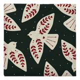Broste Saga Bird Paper Napkin Green