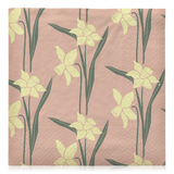 Broste Paper Napkin Daffodil Butter Yellow & Dusty Pink