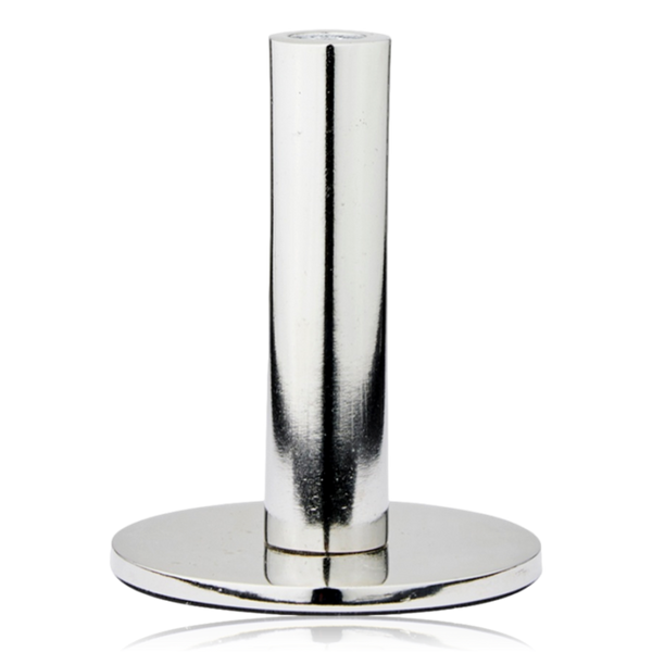 Broste Maro Silver Finish Candle Holder Small