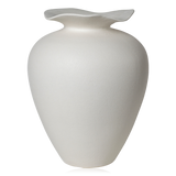 Broste Florentina Stoneware Vase Large Off White