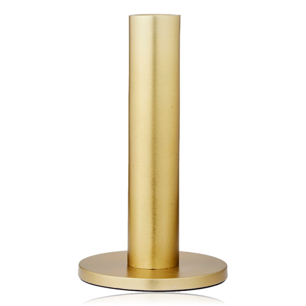 Broste Maro Brass Finish Candle Holder Large