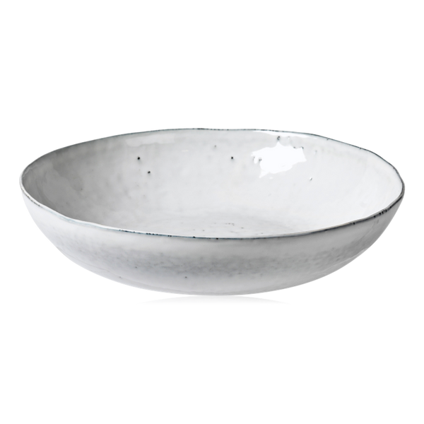 Broste Nordic Sand Stoneware Extra Large Salad Bowl