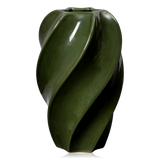 Broste Odette Stoneware Vase Hunter Green Small