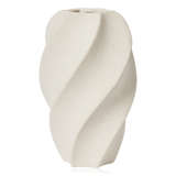 Broste Stoneware Odette Vase Matt White Small