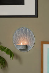 Dottir Ceramic Wall Votive Pipanella Harlequin Large Blue-Grey